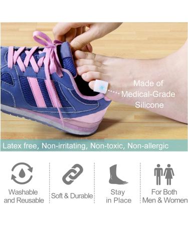Buy Bukihome Silicone Toe Caps - 12x Toe Protection for Pain Relief | Ideal for Running Walking & Comfort - Buy Online on GoSupps.com