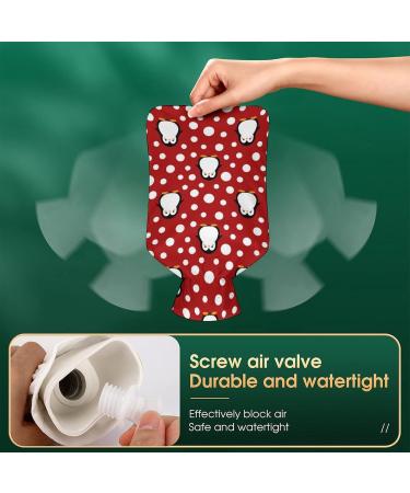 Cute Penguin Hot Water Bottle with Plush Cover | Hand Warmer for Adults & Children | 26.5x15.3cm | International Shipping Available - Buy Online on GoSupps.com