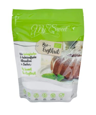 MySweet Bio-Erythrite - Calorie-Free Organic Sugar Alternative 440g Sustainable & Additive-Free - Buy Online on GoSupps.com