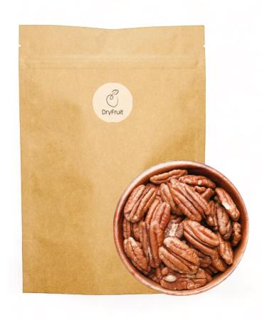 Pecans peeled 500g |Pekanusskerne |Raw untreated and natural |Unlocked as well as undooted |entire halves - without shell |aromatic