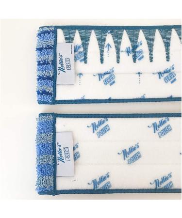 Nellie's Scrub and Polish Pads for Wow Mop - Pack of 2 | Effective Cleaning and Shining Solution - Buy Online on GoSupps.com