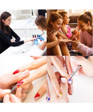 Olakin Nail Design Brush Set | 3 Professional Fine Brushes & Nail Polish Pens for DIY Nail Art - International Shipping Available - Buy Online on GoSupps.com