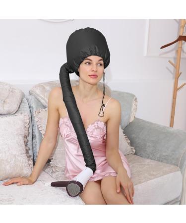 Bonnet Attachment for Hair Dryers | Hands-Free Styling Cap for Curly Hair | Heat Hood for Ladies | International Shipping Available - Buy Online on GoSupps.com
