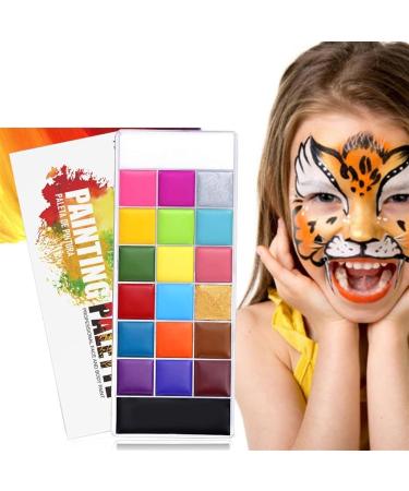 Premium Face Painting Kit - Festival Quality Face & Body Makeup Creams for Stunning Stage Looks - Buy Online on GoSupps.com