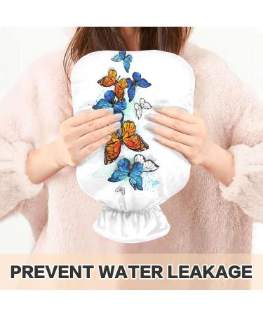 1L Colorful Butterfly Heat Bottle for Pain Relief | Durable Warm-Up Bag for Cramps & Therapy - Buy Online on GoSupps.com