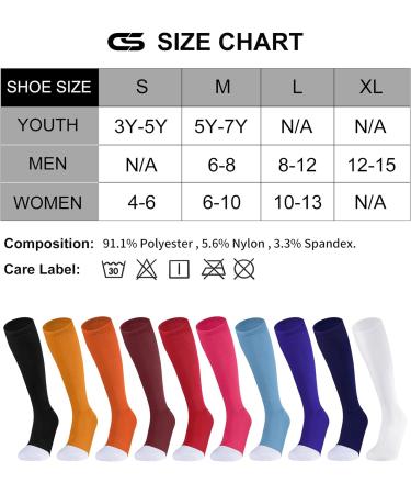 Celersport Multi-Sport Tube Socks - White (2 Pack) | Youth & Adult Sizes - Buy Online on GoSupps.com