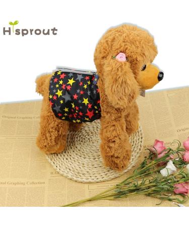 Hisprout Male Dog Diapers - Reusable Washable & Durable XL Cloth Puppy Diapers | Absorbent Dog Pants - Buy Online on GoSupps.com