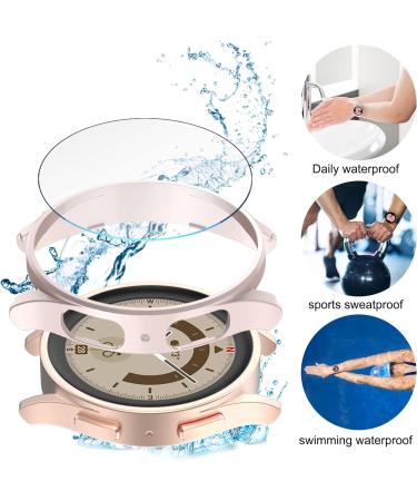 5+5 Pack Galaxy Watch 5 Pro 45mm Screen Protector Case + Tempered Glass Films - Blue Black/Silver/Clear/Green 45mm - Buy Online on GoSupps.com