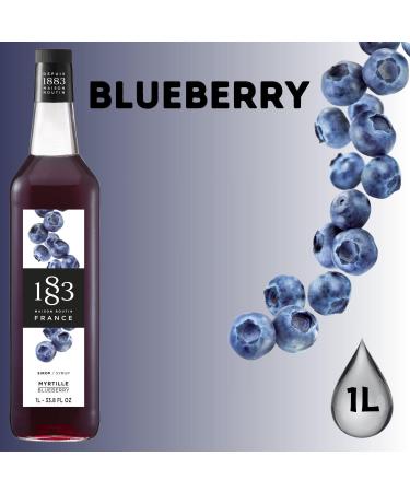 1883 Maison Routin France Syrup Pick N Mix - Choose From 100+ Flavours for Coffee Hot Chocolate Mocktails Iced Tea Cocktails Desserts Milkshakes - Pack of 2 x 1Ltr - Buy Online on GoSupps.com