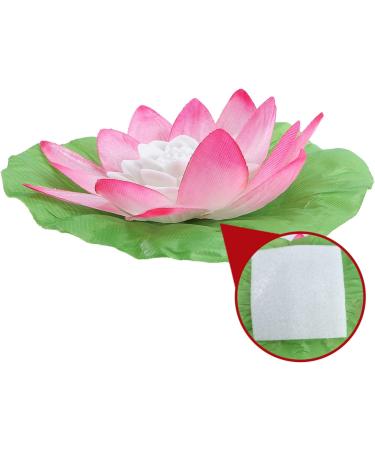 2pcs Artificiales para Plants Decor LED Flower Night Lamp Solar Floating Pool Lights Festival Water Light Pink Light Night Light Krathong Lily LED (Pink) - Buy Online on GoSupps.com