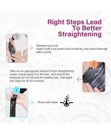 Silk & Gloss Protein Hair Straightening Cream - No-Frizz Formula for All Hair Types | Curly Hair 2023 Upgrade - Buy Online on GoSupps.com