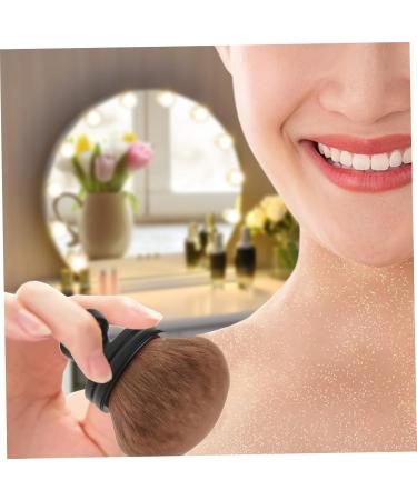 Large Oval Kabuki Body Makeup Brush - Self Tanner & Blend Tool for Legs Arms & Face | Portable Beauty Supplies - Buy Online on GoSupps.com