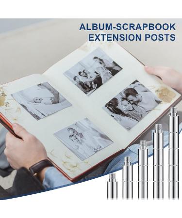 40-Piece 12x5mm Scrapbook Extension Screws for Pioneer Post-Bound Photo Album - Buy Online on GoSupps.com