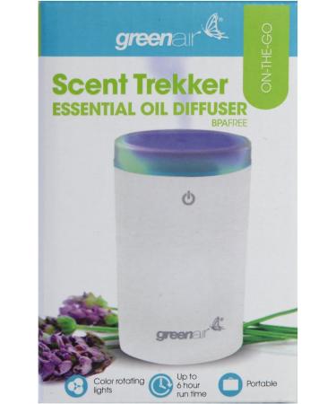 Greenair Scent Trekker Essential Oil Diffuser - Lightweight Aromatherapy Diffuser for Home & Travel - Buy Online on GoSupps.com