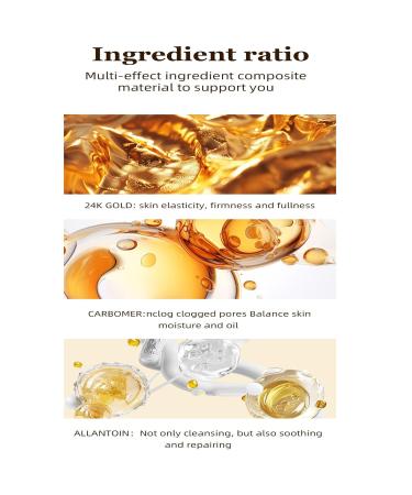 24K Gold Peel Off Mask - Anti-Aging Blackhead Remover for Deep Cleansing & Skin Firming | Reduces Blackheads Fine Lines & Wrinkles - Ideal for All Skin Types - Buy Online on GoSupps.com