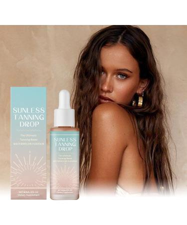  G n rique Body Tanning Drops Nourishing Tanning Drops Long-Lasting Hydrating Mild Natural Beauty Lotion for Home Beach Travel Outdoor Vacation Sunless Tan 60 ml - Buy Online on GoSupps.com