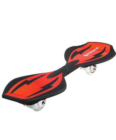 Razor RipStik Ripster - Compact and Lightweight Caster Board with 360-degree casters Red Frustration-Free Packaging