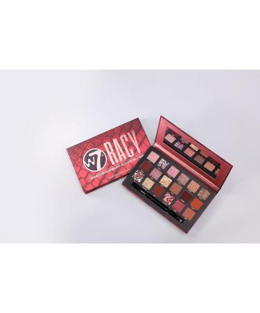 W7 Tempting Multi-Textured Pressed Pigment Eyeshadow Palette - Racy | Shop Internationally for Vibrant Colors & Long-Lasting Wear - Buy Online on GoSupps.com