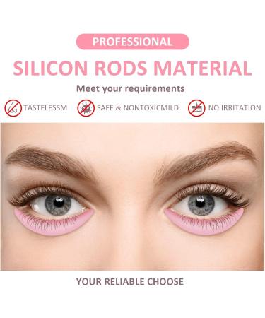 Libeauty Lash Lift Silicone Shield for Lower Eyelash - Pink 5 Pairs Shields for Lower Eyelash - Pink - Buy Online on GoSupps.com