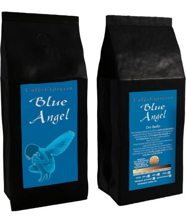 The Coffee and Tea Company Coffee Espresso Blue Angel The most delicious coffee in the world goose beans 500 g low acid freshly roasted - Buy Online on GoSupps.com