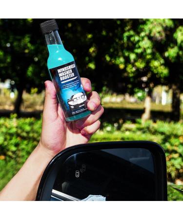 Car Glass Cleaner - Oil Film Remover Car Glass Cleaner Effective 150ml Mild Safe Cleaning Liquid Oil Film Removing Supplies for Window Windshield Shower Door - Buy Online on GoSupps.com