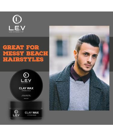 LEV Premium Barber Grade Hair Styling Matte Cream - Strong Hold Texturizing Cream for Men | Ideal for Long Hair & Hair Textures - Buy Online on GoSupps.com