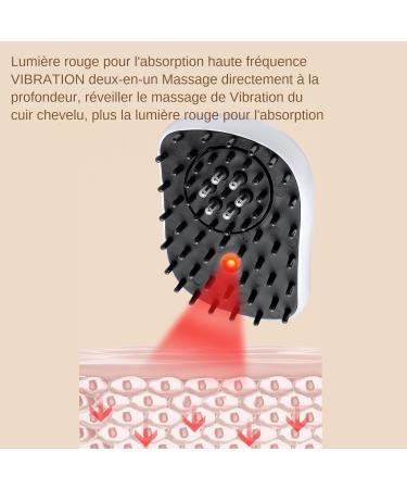 Scalp Oil Applicator Scalp Massager Multifunctional Electric Scalp Massage Brush - Portable Oil Dispenser Hair Brush Massager - Buy Online on GoSupps.com