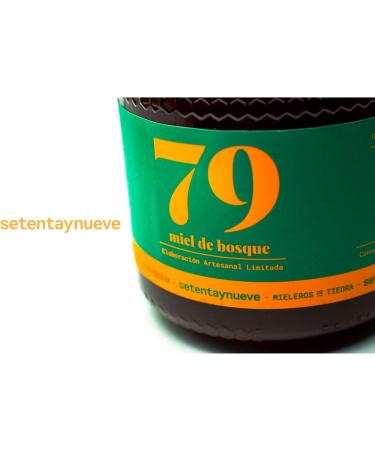 79 Setentaynueve Raw Natural Forest Honey Honeydew from Holm Oak and Oak Malty Flavor with a Salty Touch Origin Tiedra en Arribes del Duero Spain 1000gr - Buy Online on GoSupps.com