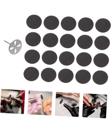 FRCOLOR 4 Sets Nail Polishing Sheets Sandpaper Disk Pads Sanding Discs Pad Grinding Abrasive Sand Paper Replaceable Sanding Pads Pedicure disc Exfoliating Sandpaper Sheet Stainless Steel - Buy Online on GoSupps.com