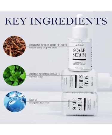 Scalp Serum Moisturizing Scalp and Hair Oil Refreshes and Nourishes Scalp Hair Strength Care Scalp Treatment Soothing Scalp Serum - Buy Online on GoSupps.com