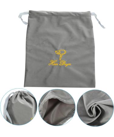 IWOWHERO Grey Travel Hair Dryer Hair Tools Travel Bag Hair Dryer Bag for Travel Fabric - Buy Online on GoSupps.com