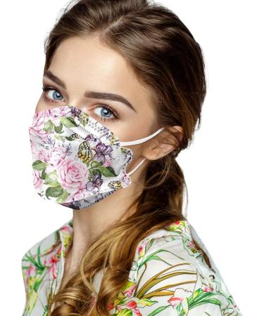 Buy Genetic 10/50/100 Piece Cartoon Motif 4-Layer Disposable Face Masks - Breathable Mouth & Nose Protection for Adults | Ideal for Outdoor Use - Buy Online on GoSupps.com
