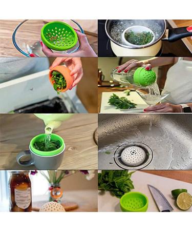 Ghulumn Multipurpose Mini Strainer Chickpea Kidney Beans and Canned Fruit Drain Quick Drain and Food Included - Buy Online on GoSupps.com