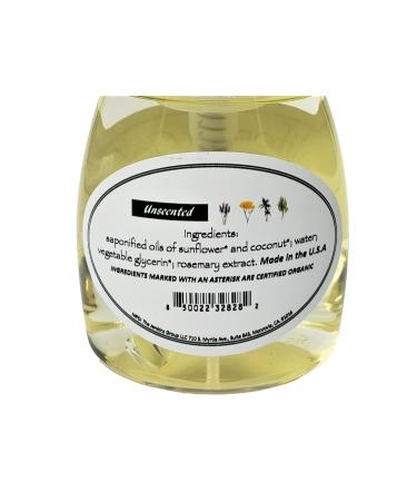 California Gold Artisan Unscented Foaming Hand Soap - Organic & All-Natural 24 oz (16 oz Refill Bottle) - International Shipping Available - Buy Online on GoSupps.com
