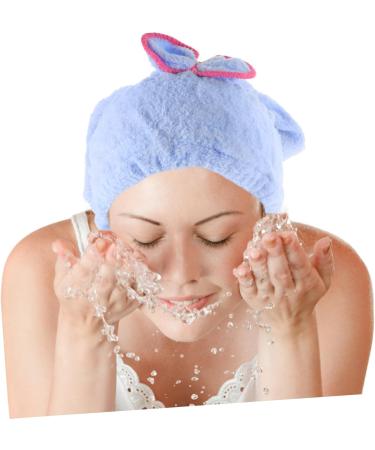 POPETPOP Microfiber Hair Drying Cap Shower Cap Hair Drying Cap Fast Drying Cap Shower Head Elasticity Elastic Shower - Buy Online on GoSupps.com