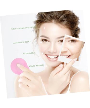 FRCOLOR cleansing exfoliator face silicone bath scrubber face scrubber female facial brush shower body scrubber bath brush silicone brush round handle man multifunctional brush Silica gel - Buy Online on GoSupps.com