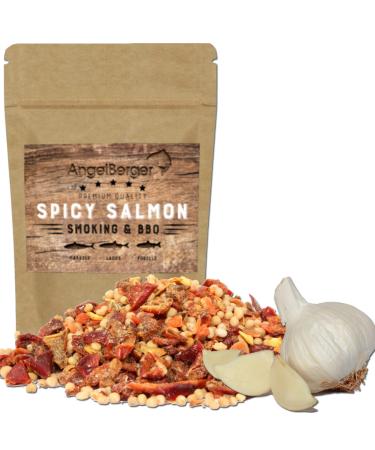 Angel-Berger Stremellachs Spicy Salmon Spice Mix Fish Spice Salmon Trout Topping Spice Smoking (Spicy Salmon Garlic)