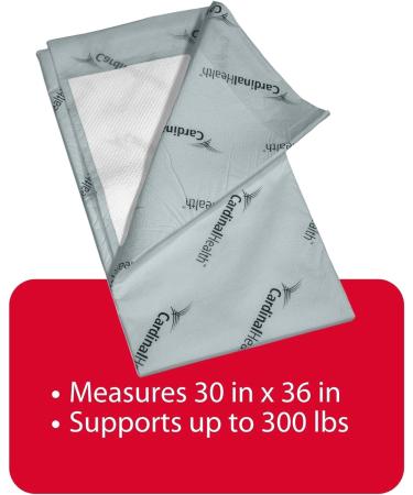 Cardinal Health Wings Quilted Premium Comfort Underpads - Heavy Absorbency 30x36 10 Count - Buy Online on GoSupps.com