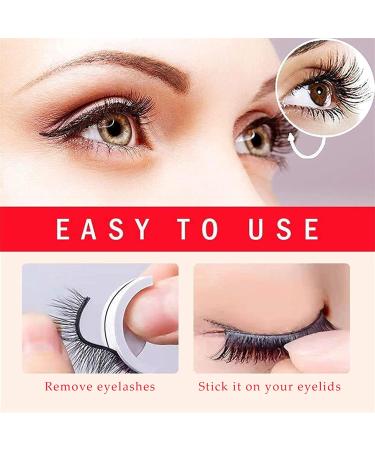 2024 Self-Adhesive Eyelashes - Snap-On & No Adhesive | 3 Pairs Natural Look - Buy Online on GoSupps.com