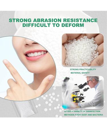 50g Tooth Solid Gel Temporary Repair Kit - Degradable Thermoplastic Beads for Replacement Teeth Filling - Fix Broken or Missing Teeth - Buy Online on GoSupps.com