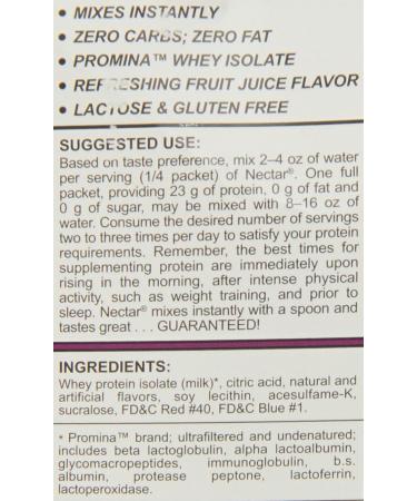 Buy Syntrax Nectar Grab N Go Whey Protein - Wild Grape 12 Count Packets | High Protein Low Carb International Shipping - Buy Online on GoSupps.com
