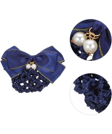 LALAFINA Hairpin Bowknot Hair Accessory Bow Bun Hair Net Barrette Bun Cover Hairnet Bun Cover Bow Bun Hair Cover Bowknot Hair Tie Hair Nets for Women Hair Set Bow Tie Fabric - Buy Online on GoSupps.com