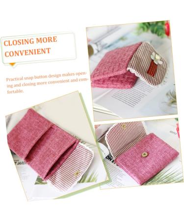 Healeeved 4-Piece Lunch Bag Set for Men & Women | Moon Pads & Period Pocket Organizer | Perfect for Lipstick & Bandages | Cotton Bags 31x12cm - Buy Online on GoSupps.com