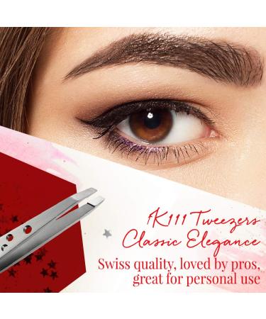 Rubis Swiss Tweeze Tweezers - Precision Swiss-Made Tweezers for Perfectly Defined Brows and Hair Removal - Buy Online on GoSupps.com