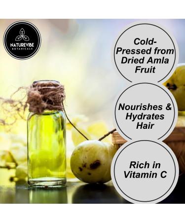 Naturevibe Botanicals Fractionated Coconut Oil 32oz Arnica Oil 32oz and Amla Oil 32oz |Oil Combo - Buy Online on GoSupps.com