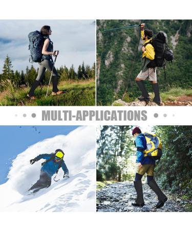 Brynnl Waterproof Leg Gaiters - Anti-Tear Snow Boot Gaiters for Men and Women | Adjustable, Breathable, Lightweight - Ideal for Hiking, Hunting, Skiing, Mountain Climbing, Snowshoeing - Buy Online on GoSupps.com