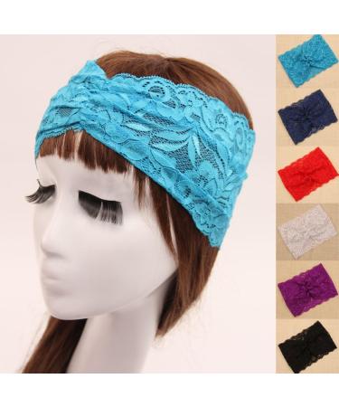 Demarkt Black Lace Hairband | Stylish Headband Hair Accessory for Women - International Shipping Available - Buy Online on GoSupps.com