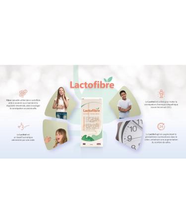 Lactofibre Gentle and Effective Constipation Relief - Osmotic Laxative with Prebiotic Effect Based on Fiber and Lactitol for Adults Pregnant and Nursing Women - Plum Taste (1) - Buy Online on GoSupps.com