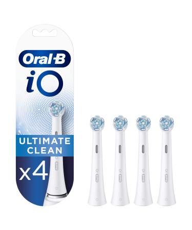 Oral-B iO Ultimate Cleaning Toothbrush Heads for Sensational Mouth Feeling White