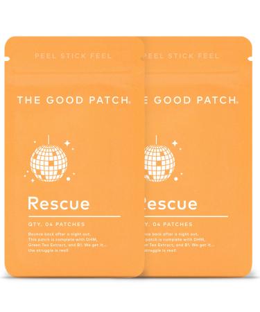The Good Patch After Party Recovery - Sustained Release Plant Powered Rescue Patch with Green Tea, Vitamin B1, and Black Pepper (8 Total Patches)